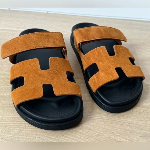 Authentic NIB HERMES Chypre Women’s Sandals Shoes - Size 36 - Picture 3 of 10